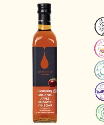 خل التفاح العضوي بالبلسمك  200 مل