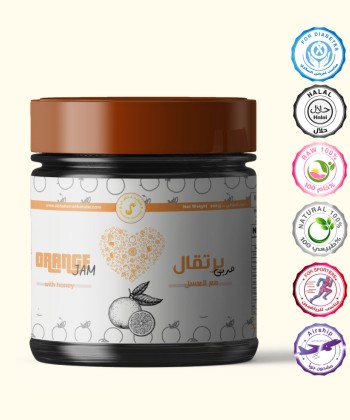 مربى البرتقال مع العسل 370 جرام مربى البرتقال مع العسل 370 جرام