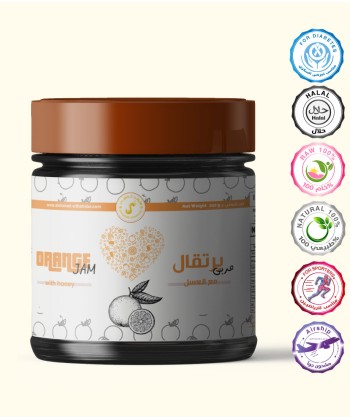 مربى البرتقال مع العسل 370 جرام مربى البرتقال مع العسل 370 جرام