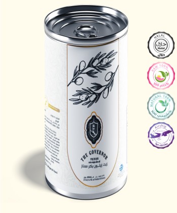 زيت زيتون بكر ممتاز بريميوم 250 مل (عبوة معدنية)