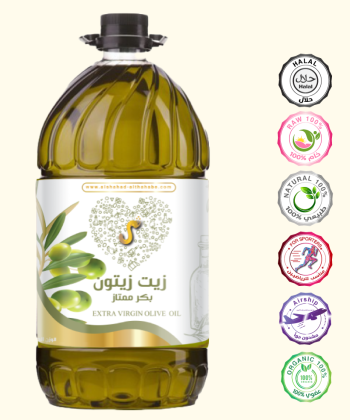زيت زيتون بكر ممتاز ٥ ليتر 