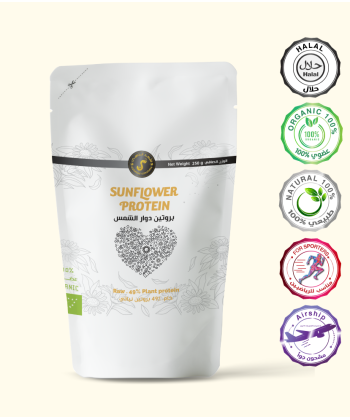 بروتين نباتي دوار الشمس 350 جرام