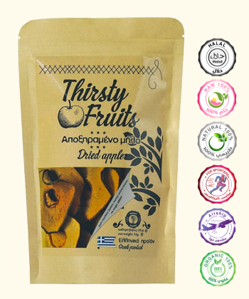 فاكهه مجففه تفاح -عضوي 35 جرام فاكهه مجففه تفاح -عضوي 35 جرام