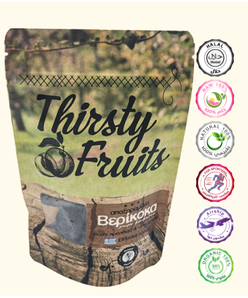 فاكهه مجففه خوخ - عضوي 200 جرام